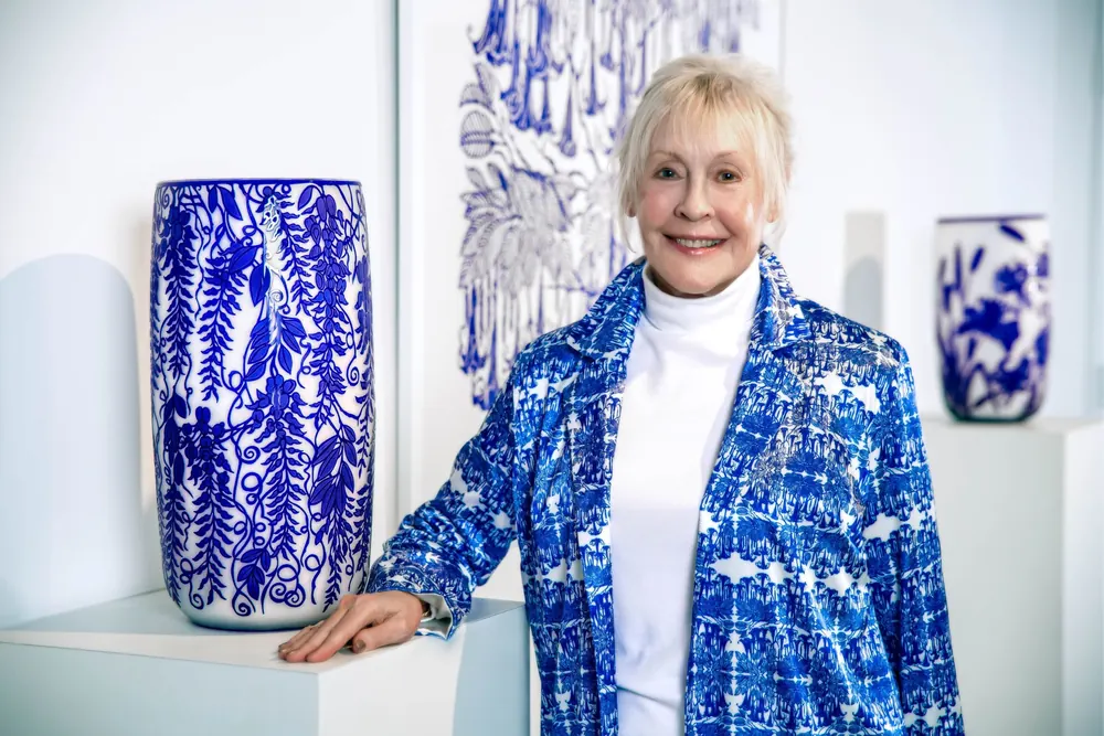 Blue and White · Plate 2