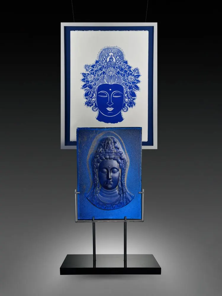 Blue and White · Plate 8