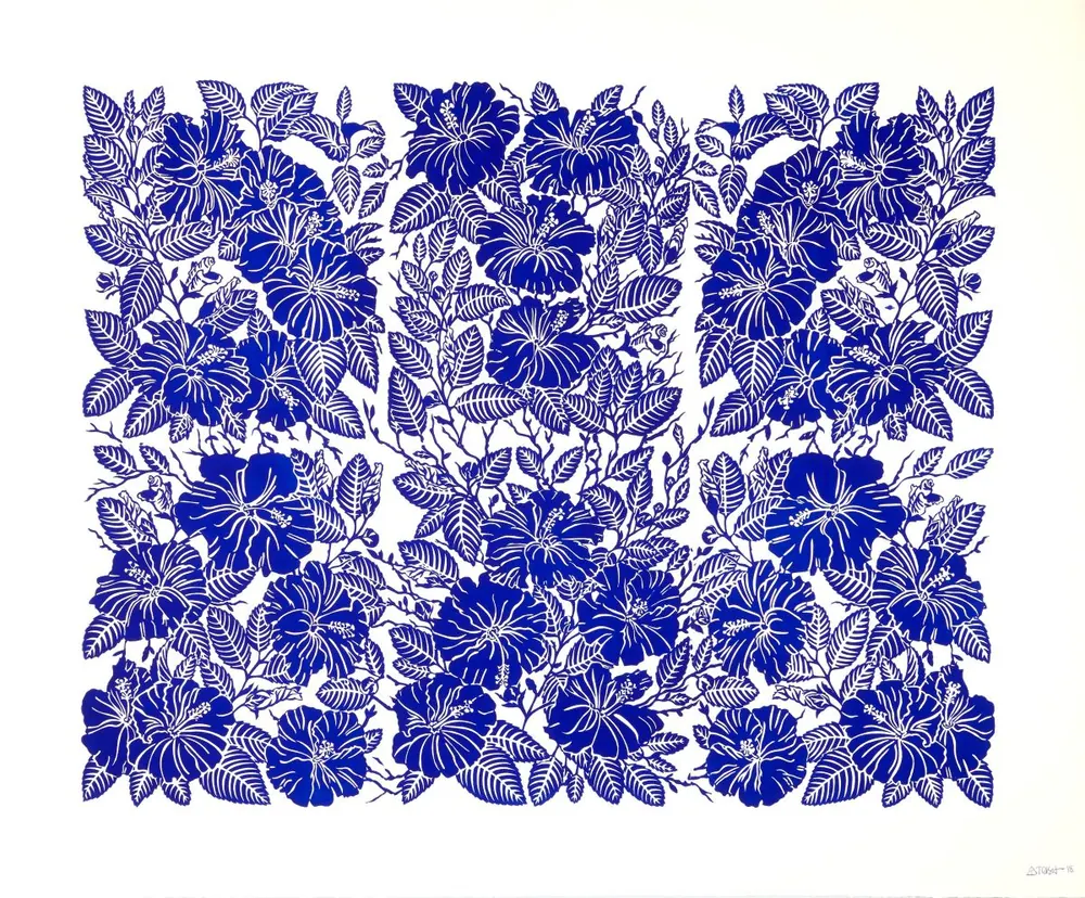 Blue and White · Plate 11