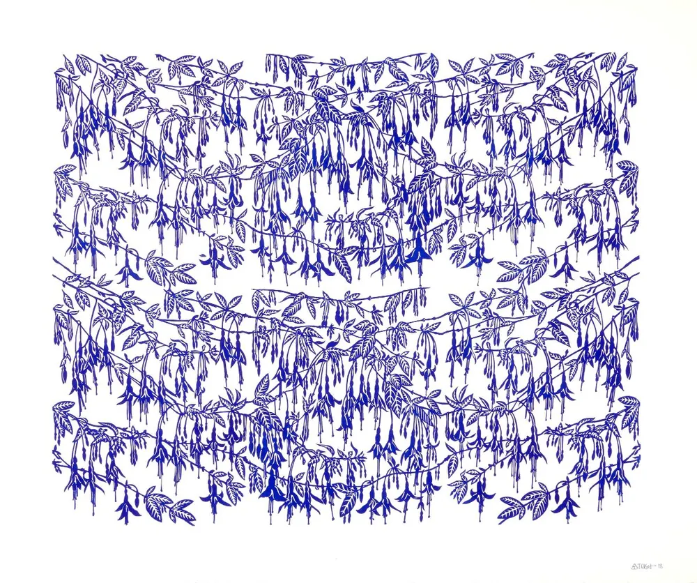 Blue and White · Plate 16