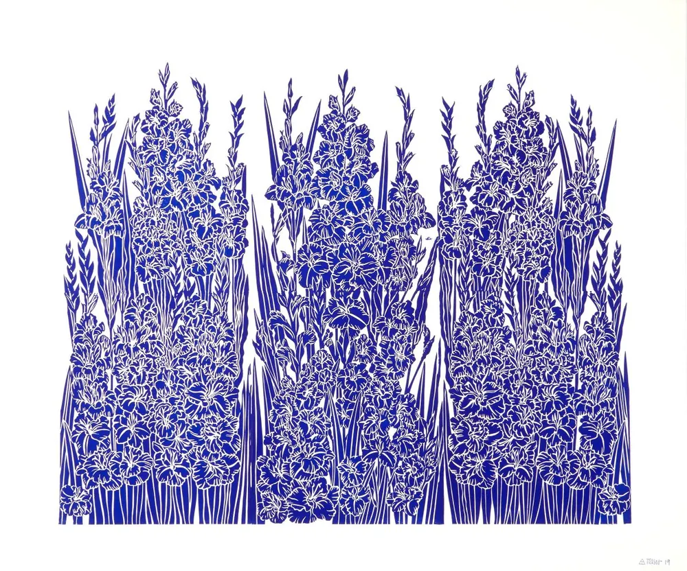 Blue and White · Plate 17