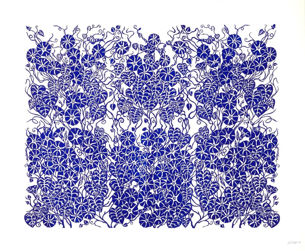 Blue and White · Plate 18