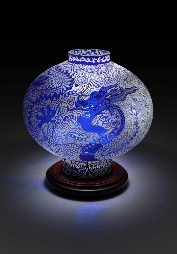Blue and White · Plate 19