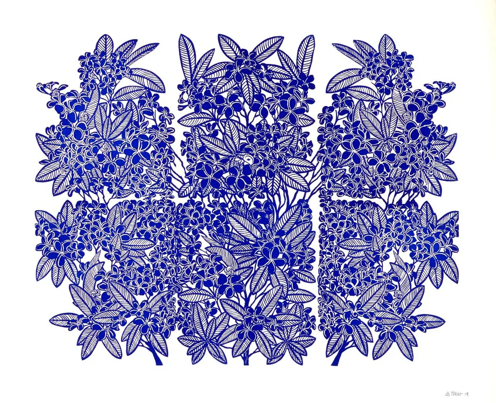 Blue and White · Plate 20