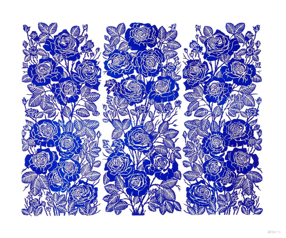 Blue and White · Plate 22