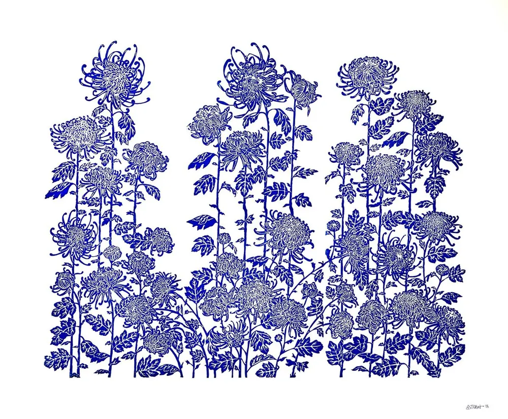 Blue and White · Plate 23