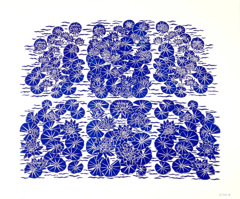 Blue and White · Plate 25