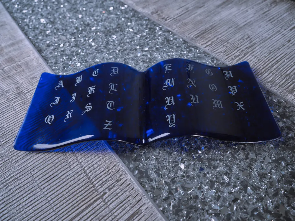 Blue Books of Alphabet · Plate 7