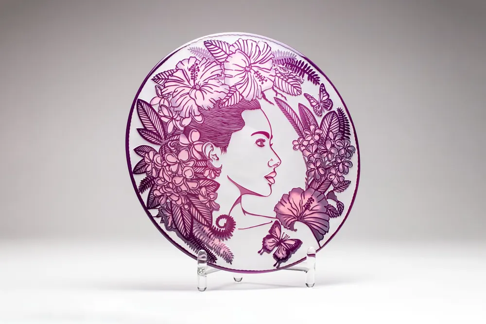 Pink Lady Rondels · Plate 1