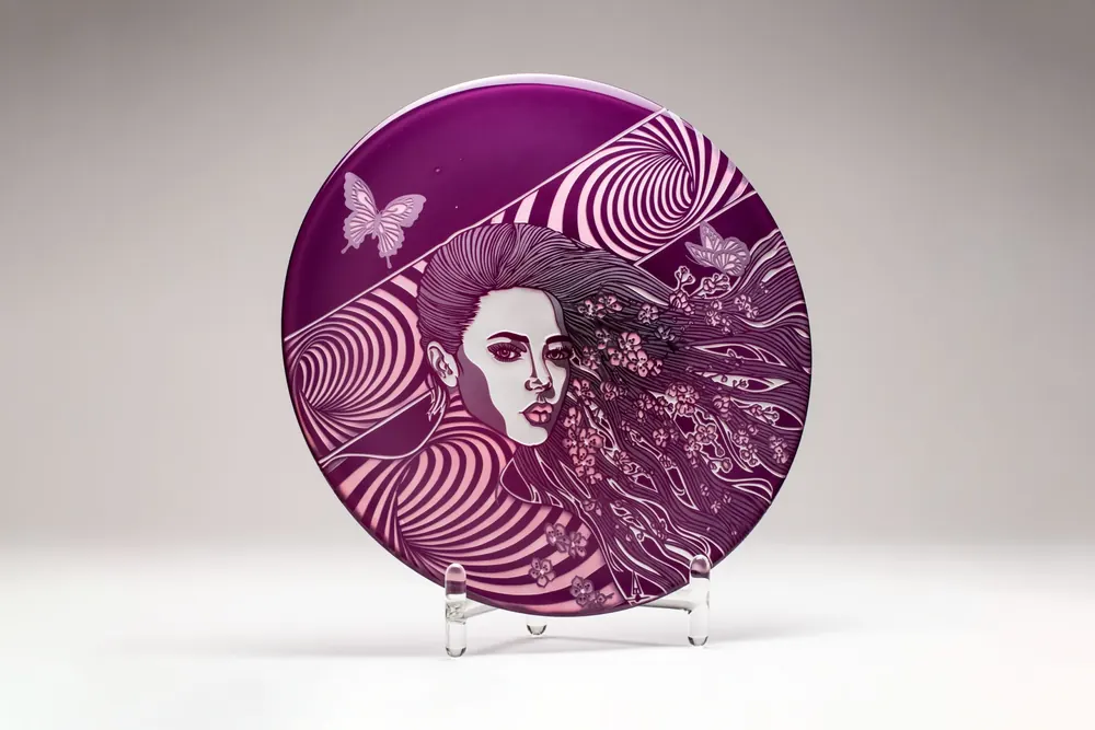 Pink Lady Rondels · Plate 3