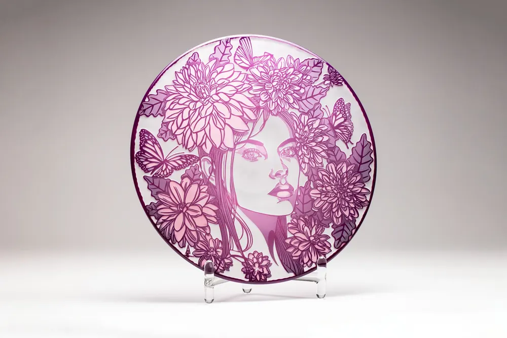 Pink Lady Rondels · Plate 5