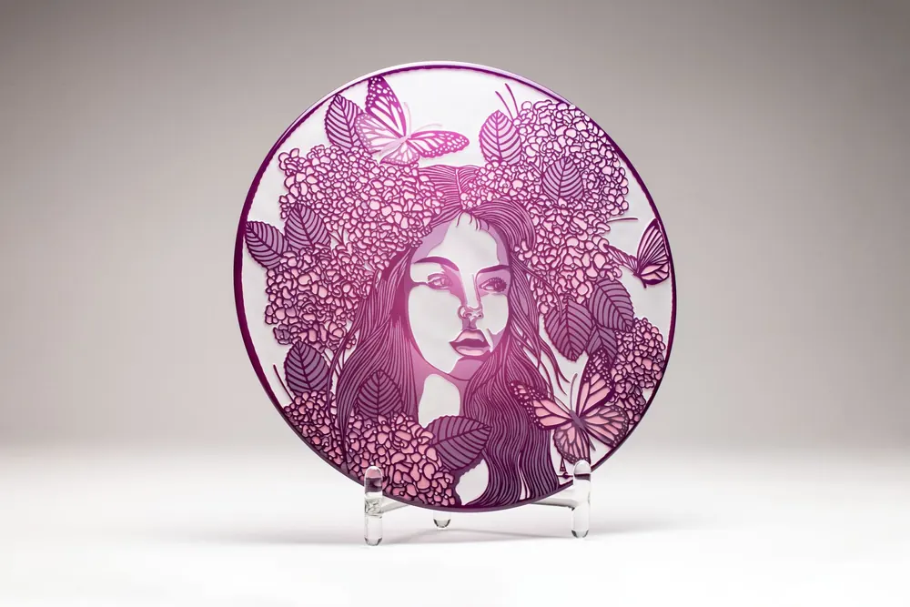 Pink Lady Rondels · Plate 11