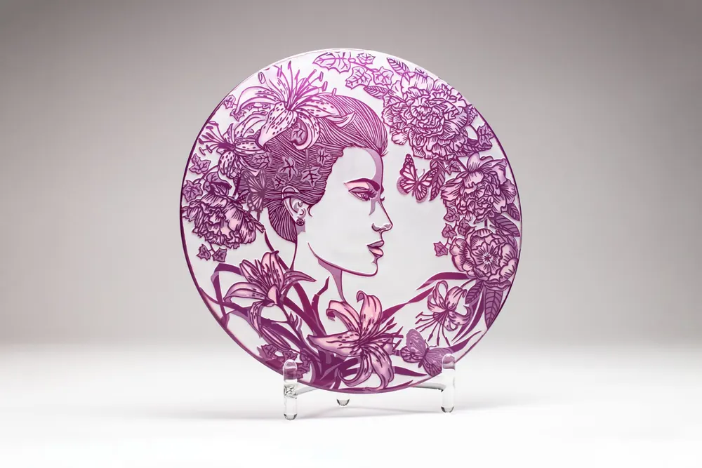 Pink Lady Rondels · Plate 14