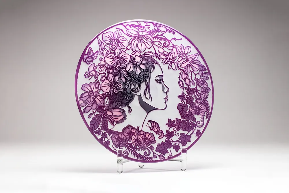 Pink Lady Rondels · Plate 21