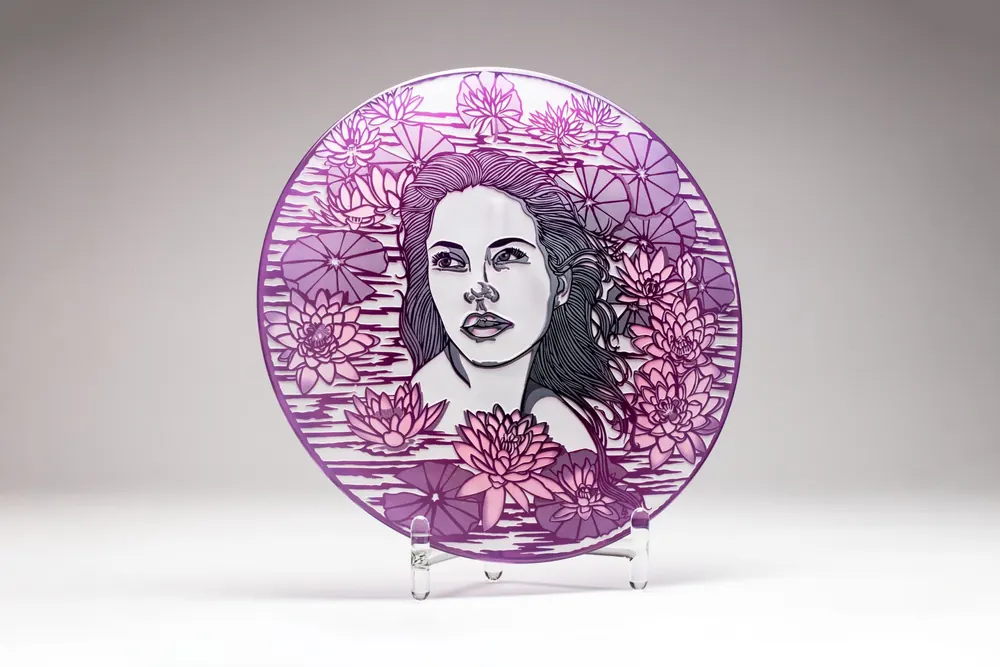 Pink Lady Rondels · Plate 22