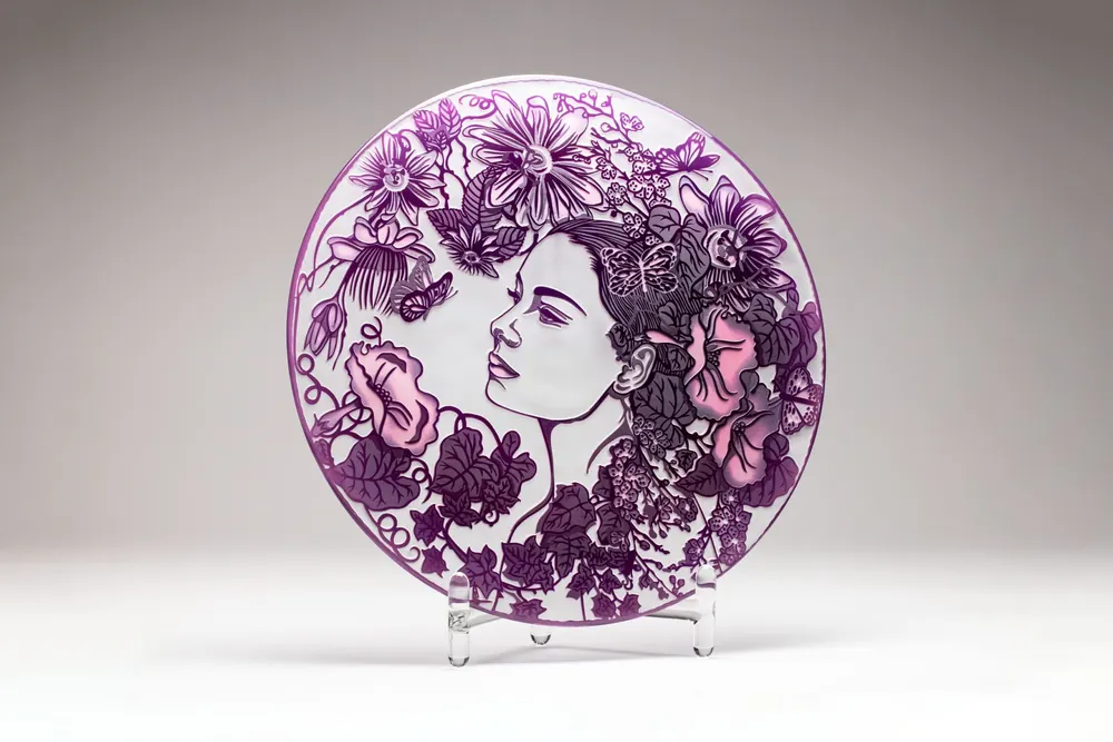 Pink Lady Rondels · Plate 25