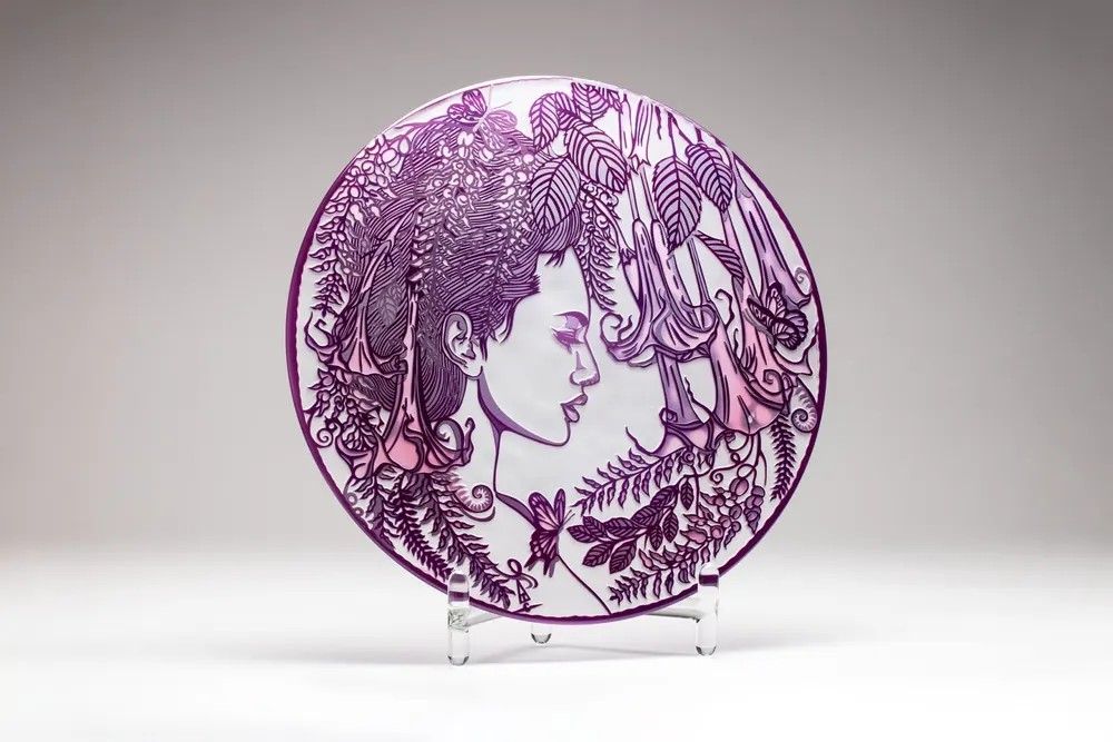 Pink Lady Rondels · Plate 27