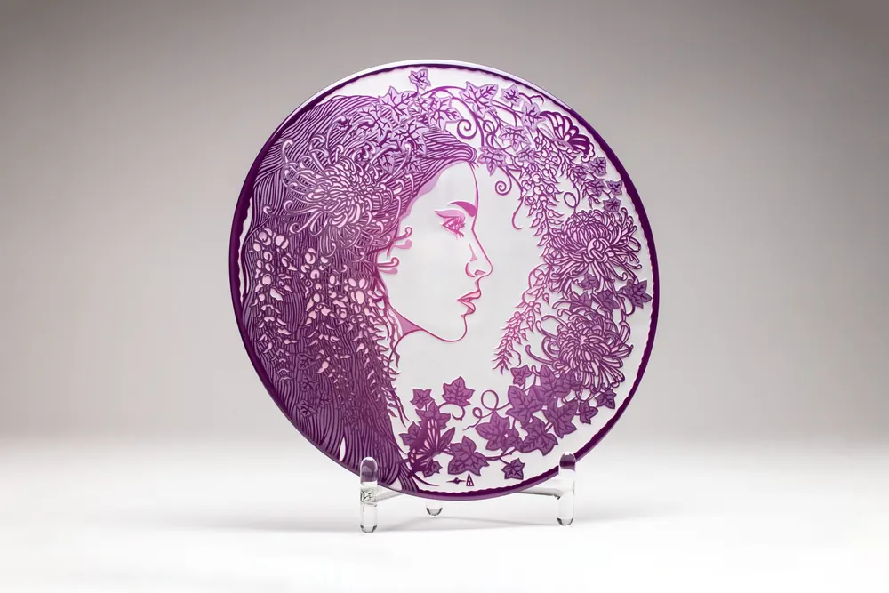 Pink Lady Rondels · Plate 28