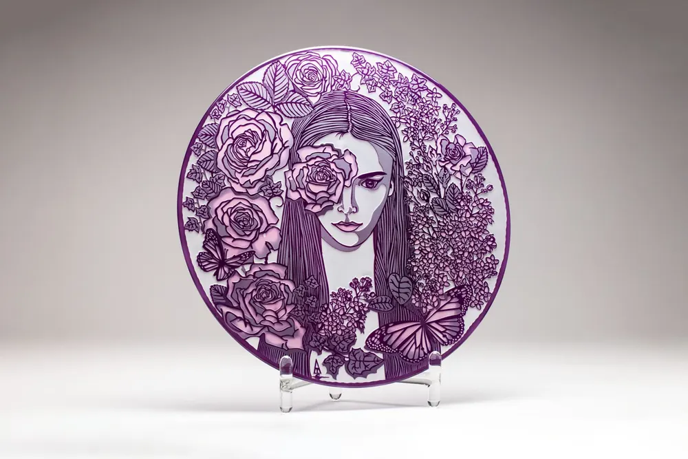 Pink Lady Rondels · Plate 29