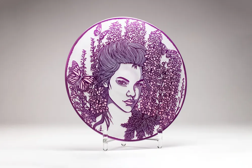 Pink Lady Rondels · Plate 31