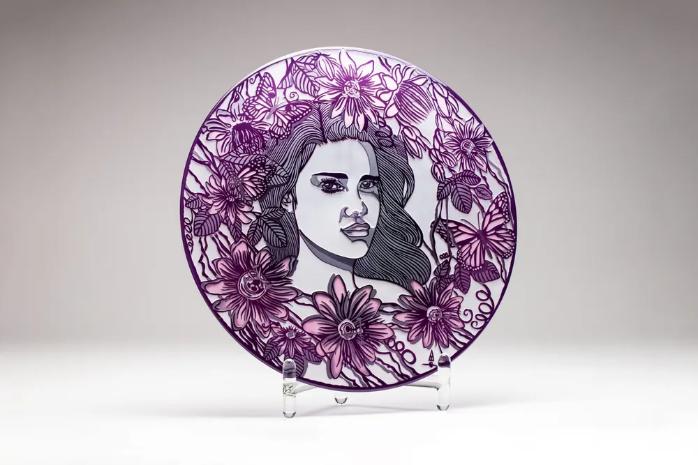 Pink Lady Rondels · Plate 32