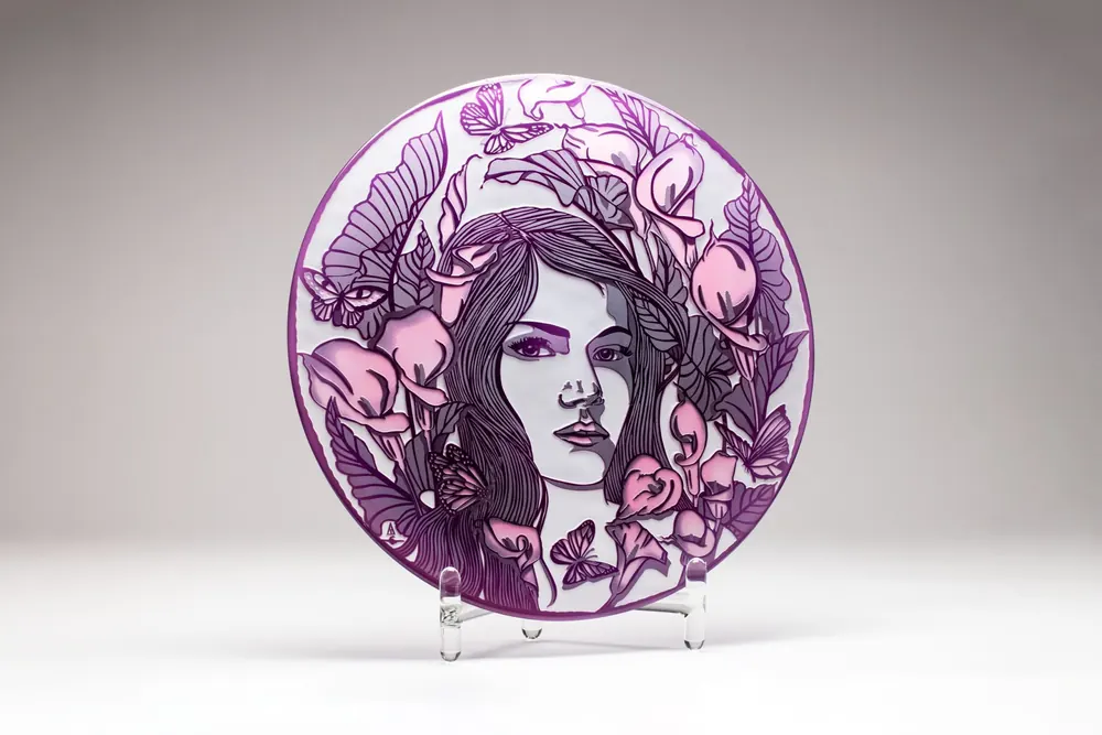 Pink Lady Rondels · Plate 33