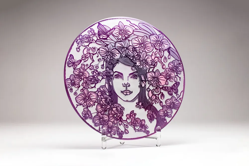 Pink Lady Rondels · Plate 35