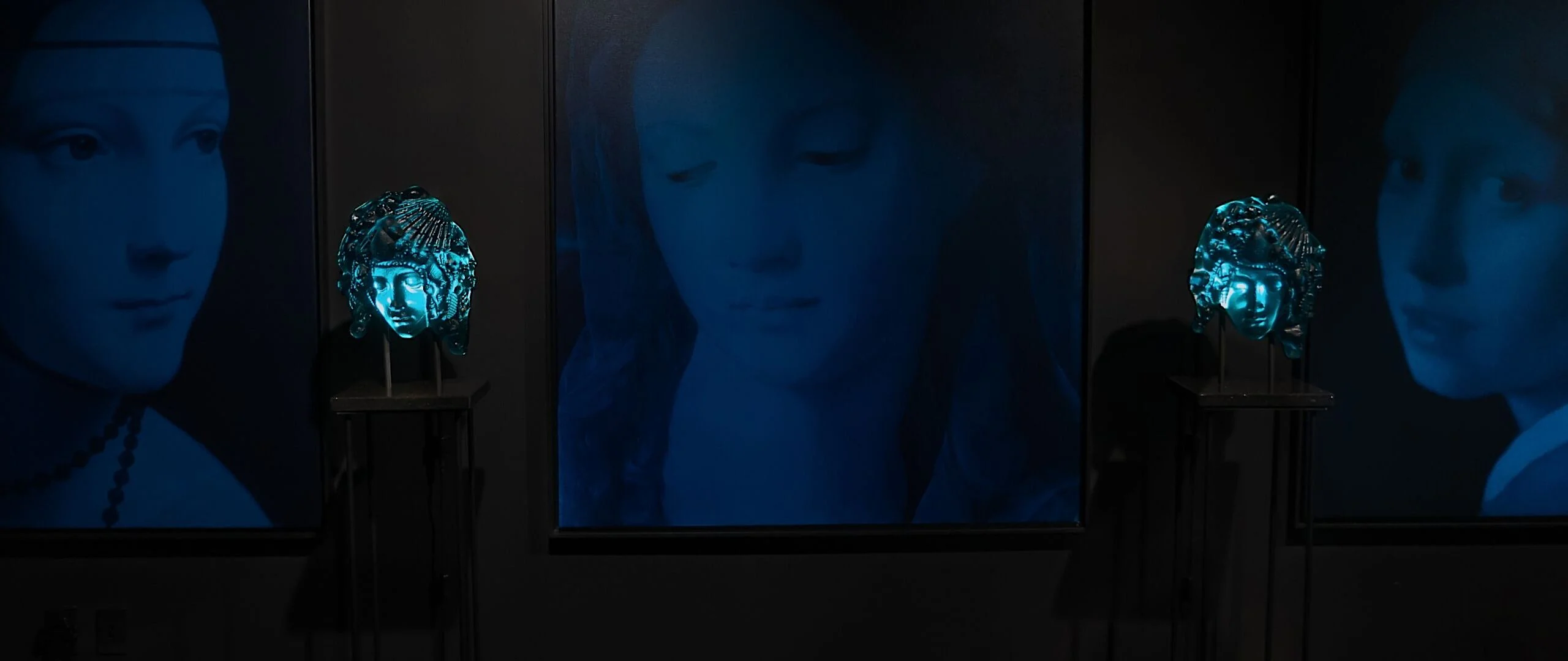 Trish Duggan showcases “Blue Madonna” Collaboration