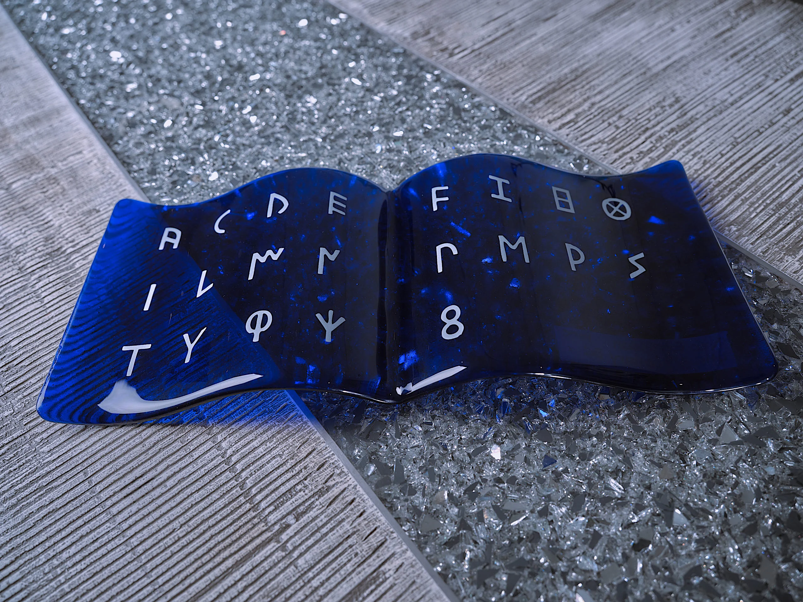 Blue Books of Alphabet