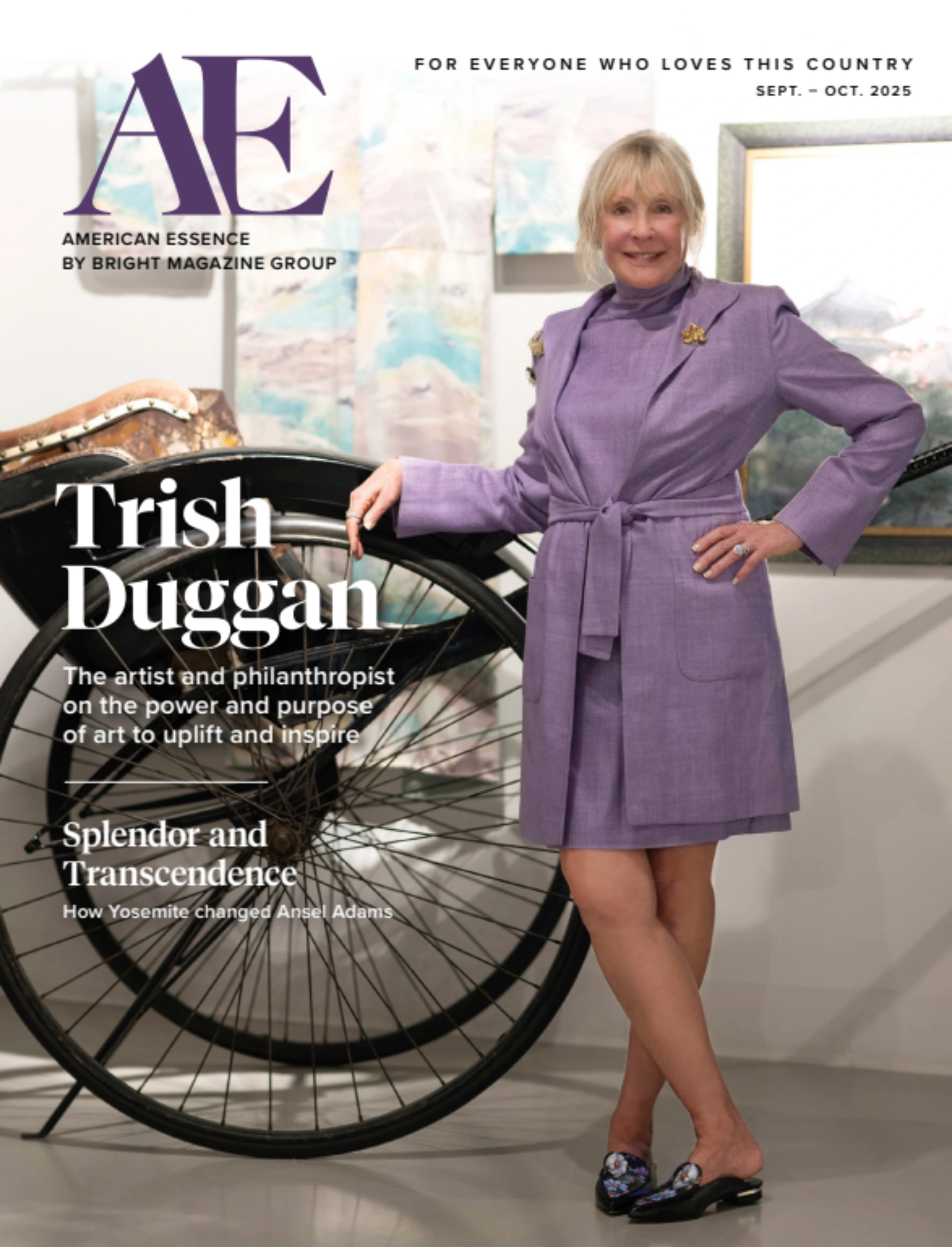 AMERICAN ESSENCE – Trish Duggan on the Power and Purpose of Art to Uplift and Inspire